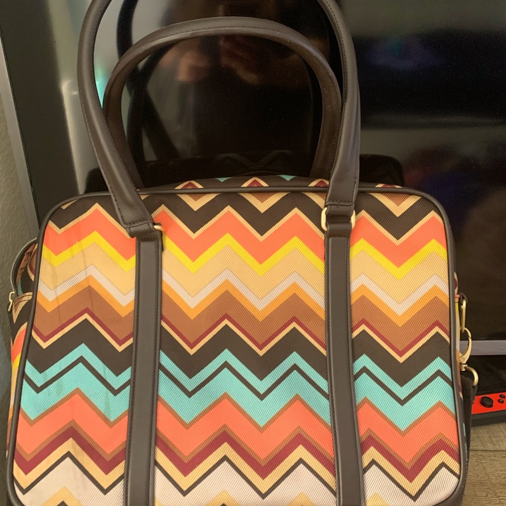 Missoni x Target 20th Anniversary Collection Crossbody tote laptop bag